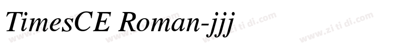TimesCE Roman字体转换
